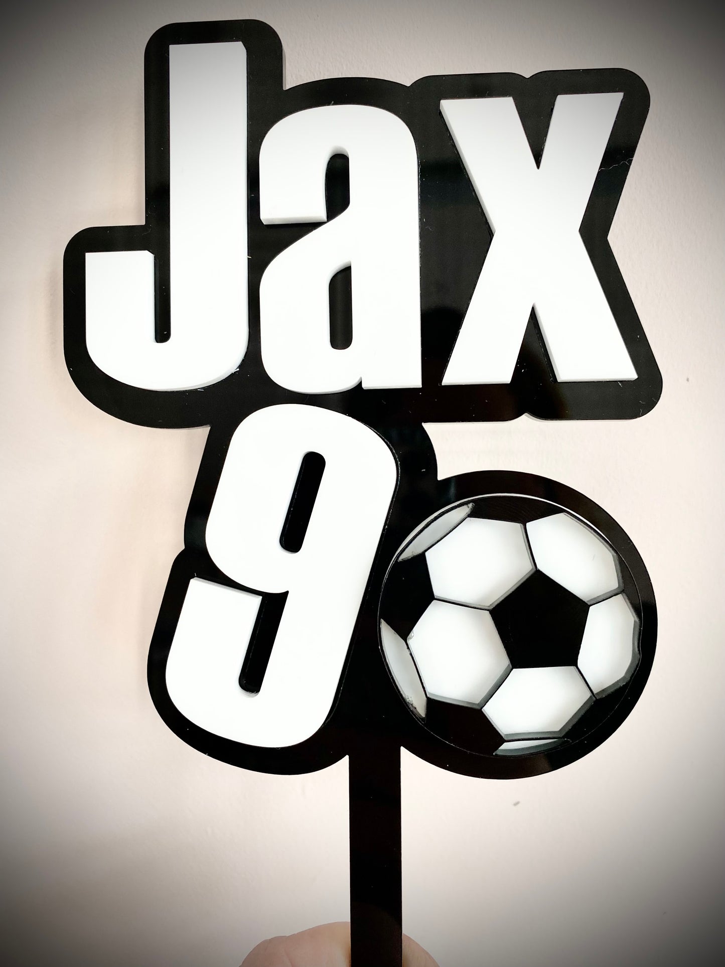 Double Layer Football Topper