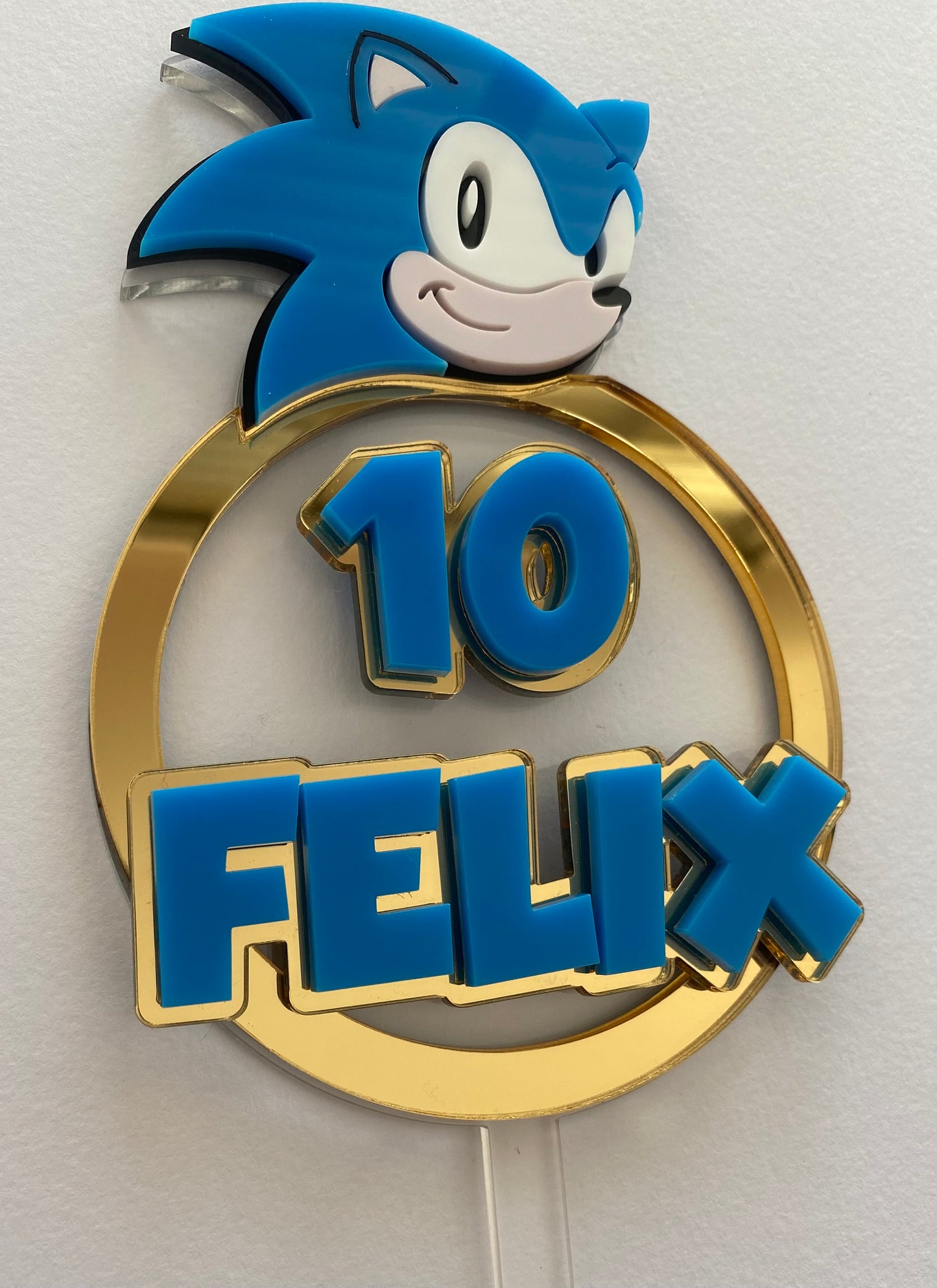 Sonic The Hedgehog Topper